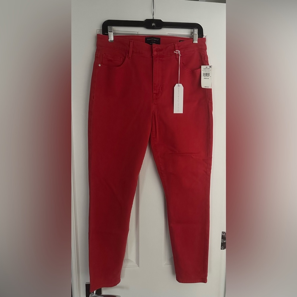 Sanctuary Ankle Skinny Jeans in California Poppy - Size 30